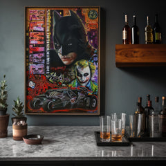 'The Dark Knights Returns" portrait by Chris Tutty