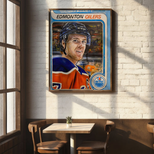 Connor McDavid Celebrity portrait by Chris Tutty