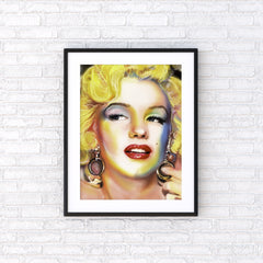 "HOLLYWOOD" Marilyn Monroe Portrait By Chris Tutty