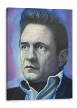 Johnny Cash  Celebrity portrait by Chris Tutty