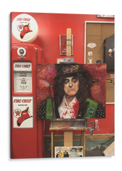 Alice Cooper Signed celebrity portrait by Chris Tutty