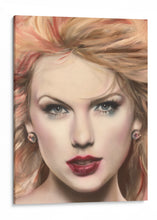 Taylor Swift celebrity portrait by Chris Tutty