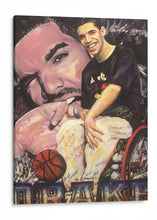 Drake celebrity portrait by Chris Tutty