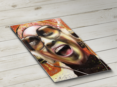 Mavis Staples Signed Canvas Art by Chris Tutty - Gospel Soul Legend Portrait