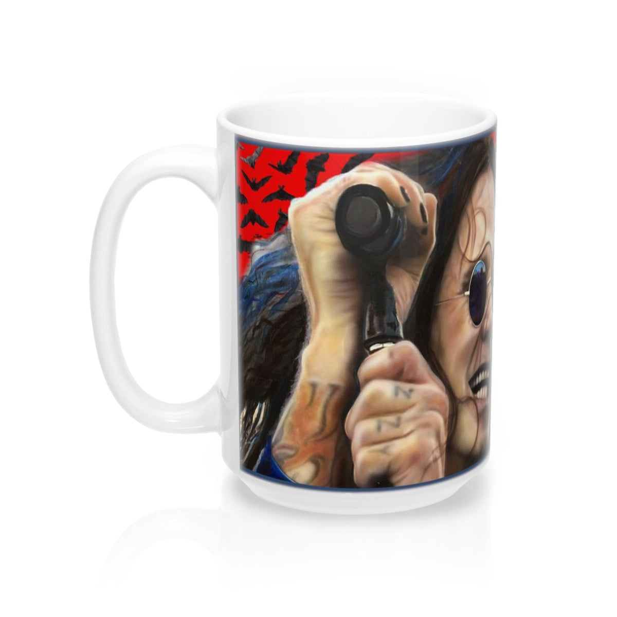 Ozzy Was Here Mug 15oz