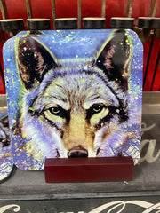 Hungry like the Wolf Coasters by Chris Tutty