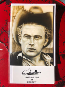 James Dean Greeting card