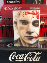 Heath and the Joker Greeting card