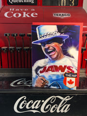 Gord Downie "Courage" Greeting card by Chris Tutty