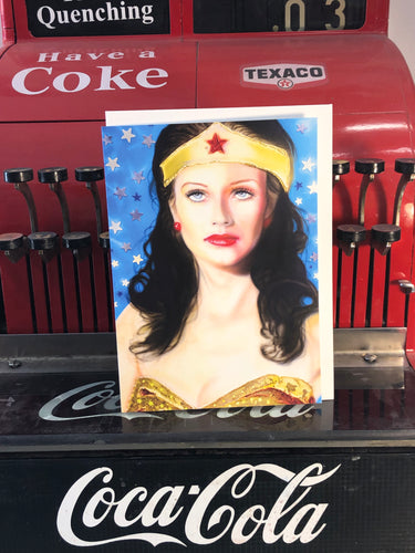 Wonder Woman 2 Greeting card