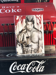 Tupac Greeting card