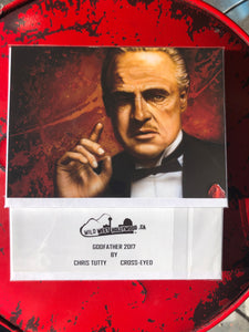 The Godfather  Greeting card
