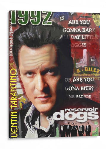Michael Madsen signed Celebrity portrait by Chris Tutty