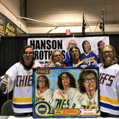 "The Last Hanson Brother" Jeff Hanson Celebrity portrait by Chris Tutty