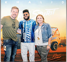 Khalid Signed Celebrity Portrait by Chris Tutty