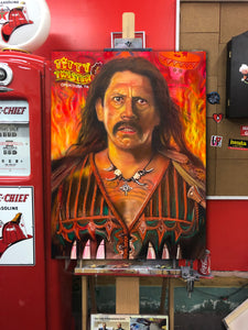 Danny Trejo Celebrity portrait by Chris Tutty
